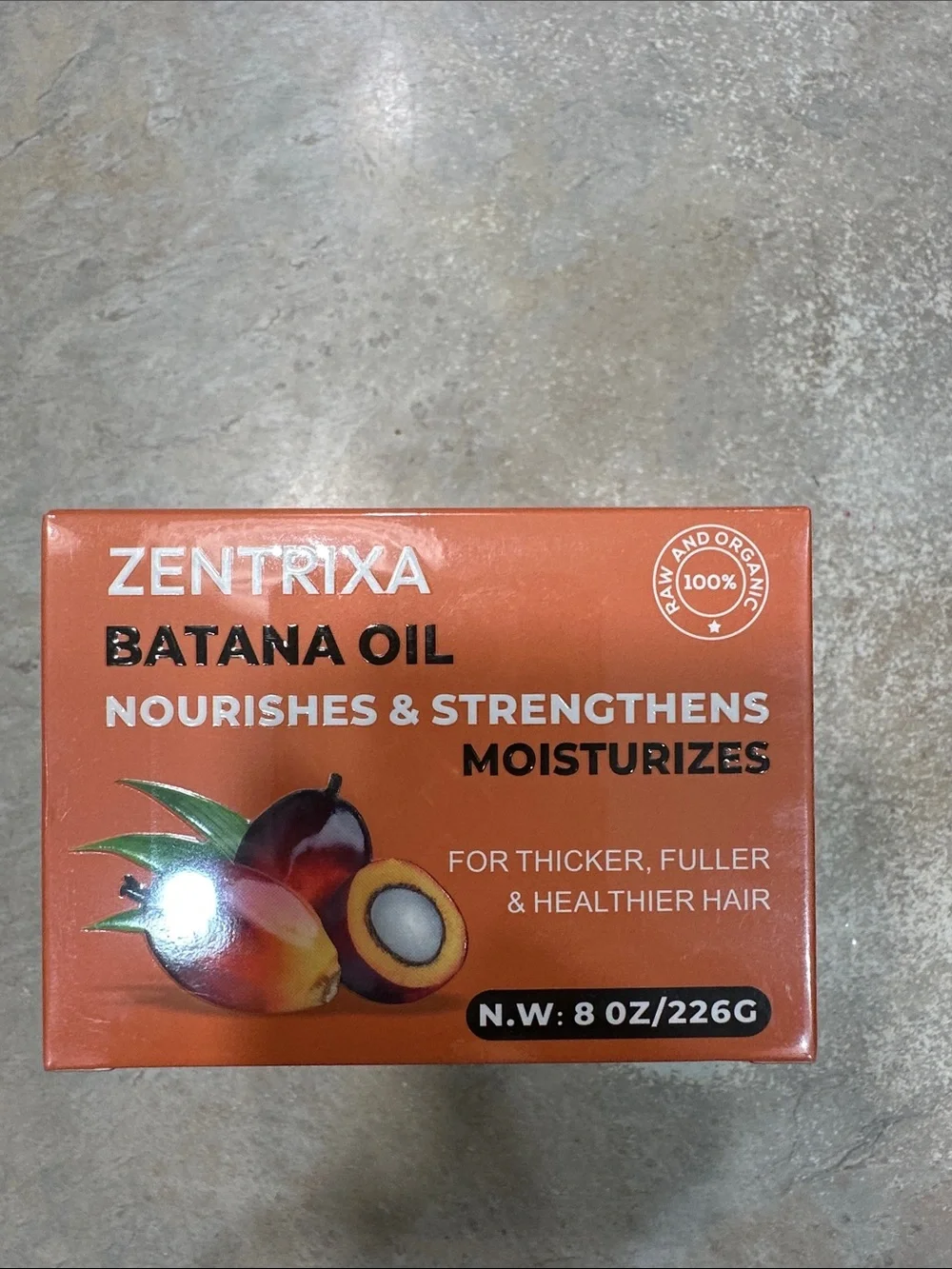 Batana Oil Hair Treatment — Orange Moisturizing Formula